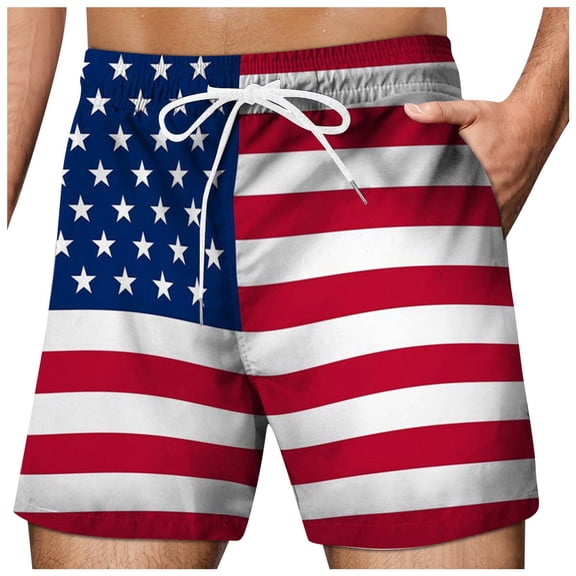 Gibobby Men's Swim Trunks with Mesh Lining Quick Dry Beach Shorts Sports Shorts Bathing Suit Boardshorts Swimwear(XL,White)