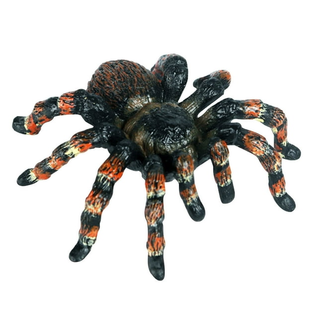 Dvkptbk Halloween Spider Children's Solid Simulation Insect Model Halloween Tricky Toy Spider Halloween Decorations on Clearance