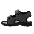 thumbnail image 2 of Beverly Hills Polo Club Hook And Loop Boys Open Toe Toddler Sport Sandals, Olive, 5, 2 of 7