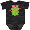 thumbnail image 3 of Inktastic Summer Frog Beach Vacation Sunglasses Girls Baby Bodysuit, 3 of 5