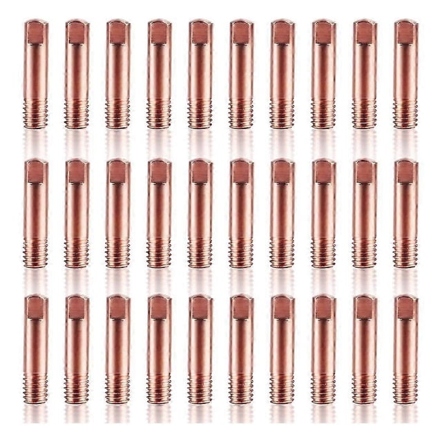 30 Pcs MIG Welding Tips, 11-35 0.035IN for Mig Welding Contact Tips Compatible