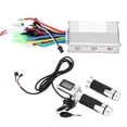 thumbnail image 4 of Kit de controlador sin escobillas para bicicleta eléctrica, scooter y bicicleta eléctrica con pantalla LCD a prueba de agua (350 W 36 V), 4 of 14