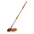 thumbnail image 2 of Fregona para lavado de autos, microfibra suave, mango ajustable, multifuncional, cepillo para lavado de autos sin rayones, 3 secciones, 2 of 9
