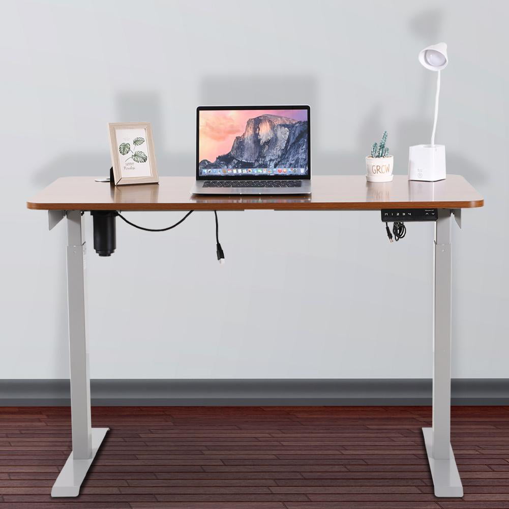 PrimeCables® Height Adjustable Sit and Standing Desk Work Study On Bed Table 
