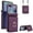 C, variant on Leather Wallet Case for 7/6 with Rings Stand, Card Slot & Crossbody Strap