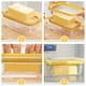 thumbnail image 4 of Plato Cortador Mantequilla Con Caja Recipiente Plástico Tapa (280 G) Naranja, 4 of 9
