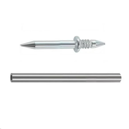 

Tools Hot Sale! 130G Silver Woodworking Tools 100 Double-Head Nails Plus 1 Sleeve Manual Equipment 50Pc 100Pc Double-Head Bottom Thread Seamless Nails Handmade Equipment B One Size