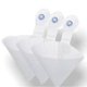 thumbnail image 1 of 3-Pack Reusable Kitchen Sink Strainer Food Catcher Anti-Clogging Protector Stainless Steel, 1 of 5