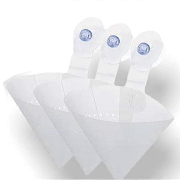 3-Pack Reusable Kitchen Sink Strainer Food Catcher Anti-Clogging Protector Stainless Steel