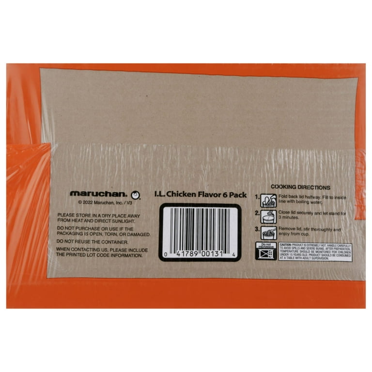 12 pack) Maruchan Instant Lunch Chicken Flavor Ramen Noodles, 2.25