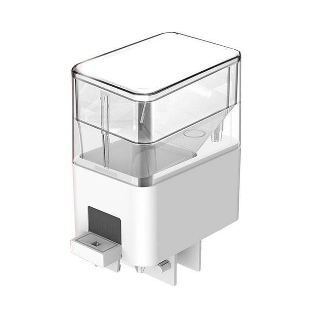 Alimentador automático de peces para acuarios, dispensador de comida automático para acuarios pequeños y grandes. 350ml