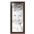 thumbnail image 2 of ArtToFrames 12" x 30" Honors Mahogany Picture Frame, 12x30 inch Brown Wood Poster Frame (WOM-5155), 2 of 7