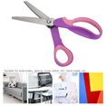 thumbnail image 4 of Wavy Serrated Scissor Sawtooth Tools Diy Handle Lace Shears  Scissors Edger Color Handle Colour Paper Cloth Lacework Cutters Craft Shears, 4 of 7
