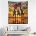 thumbnail image 3 of Attack On Titan Tapestry Wall Hanging Blanket Soft Tablecloth Wall Hanging Tapestries Home Decor Posters for Home Dormitory, 3 of 8