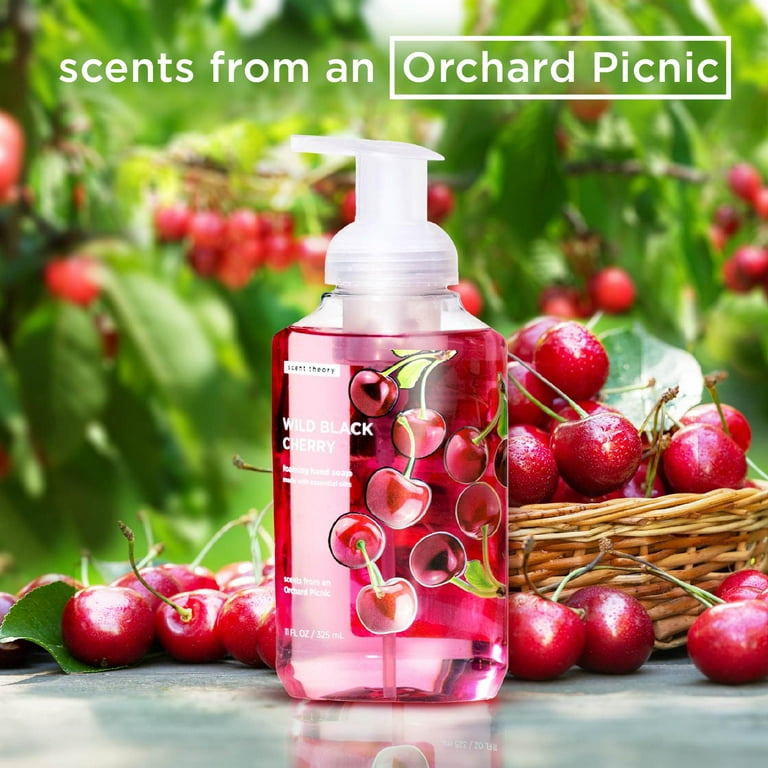 Scent Theory Fruity Fresh Foaming Hand Soap, Wild Black Cherry, 11