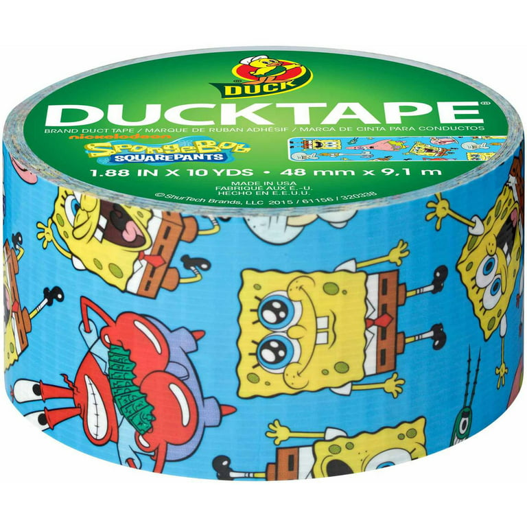 Just in today! New Duck tape featuring Spiderman, SpongeBob