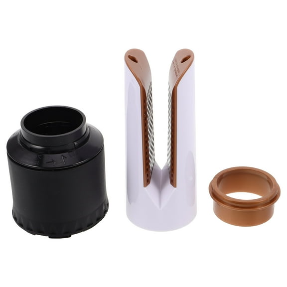 Universal Hair Dryer Nozzle Attachment for Precision Styling Convertible to Straightener White PC 1