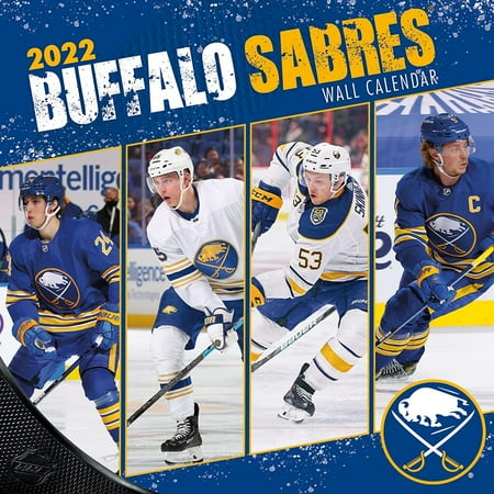 TURNER SPORTS BUFFALO SABRES 2022 12X12 TEAM WALL CALENDAR (22998011933