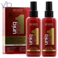 thumbnail image 1 of Revlon Professional UniqOne Original Hair Treatment Duo Pack| All-In-One Multi-Benefit Leave-In Spray, 2x150ml, 1 of 3