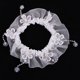thumbnail image 5 of Las perlas blancas atan la liga de la boda de la liga del partido de la novia Accesorios nupciales Sunnimix Liga de la boda, 5 of 8