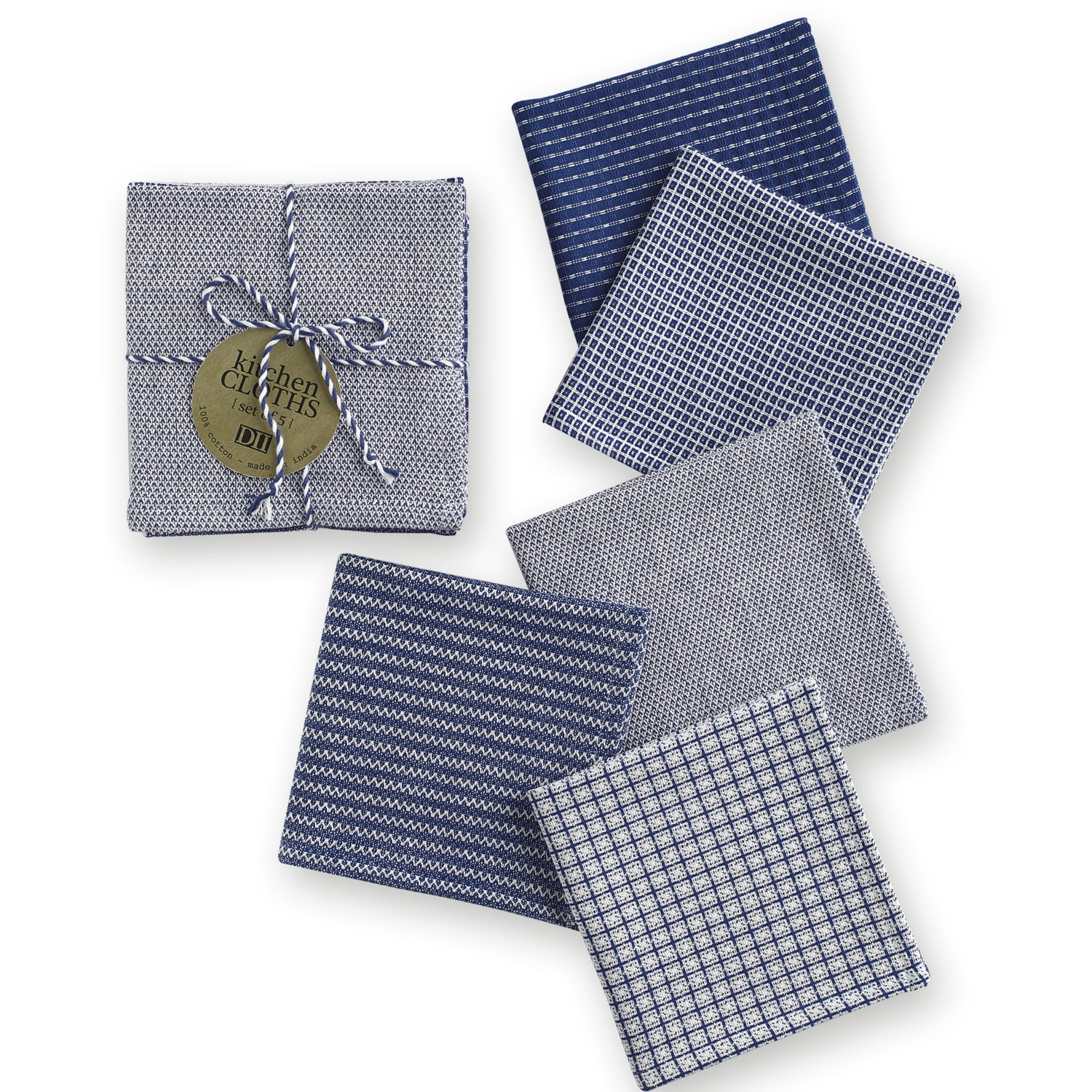 DII Scrub Dishcloths - Set of 5
