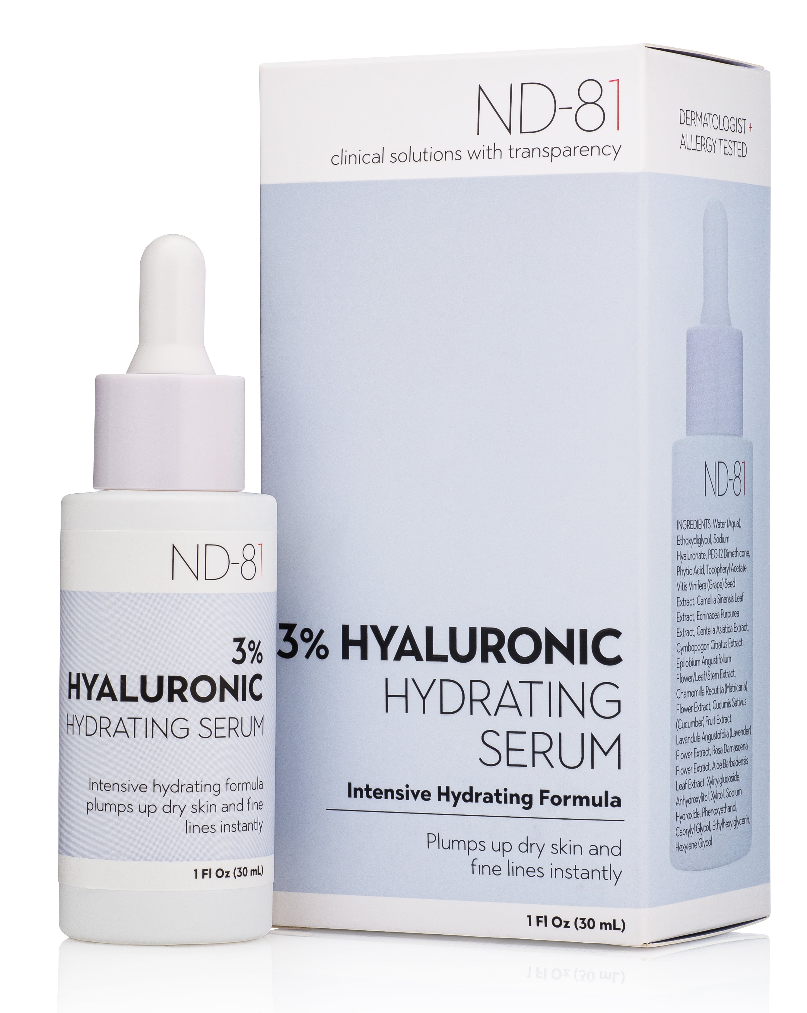 hyaluronic instant moisturizing formula