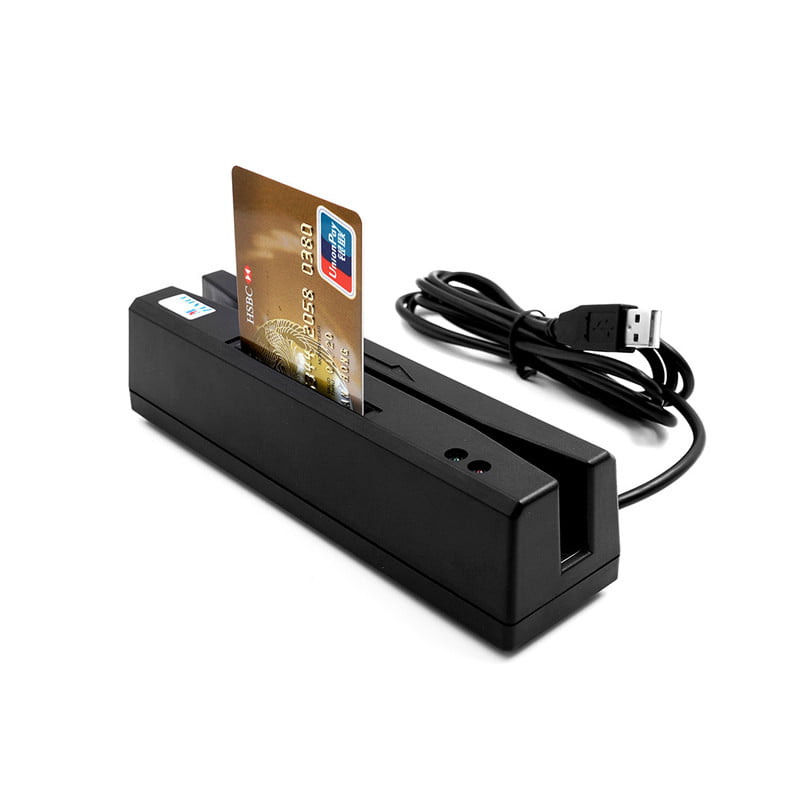 ZCS160 4-in-1 Magnetic Card Reader EMV//IC Chip//RFID//PSAM Cards Reader Writer