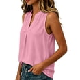 thumbnail image 6 of Sheghy Tank Tops 100%Cotton Women's Solid Color Sleeveless V-Neck Casual Cotton-Linen Top, 6 of 8