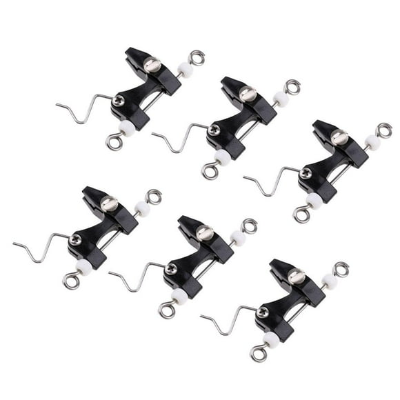 Almencla 10 Piece Fishing Downrigger Release Clip Fishing For Kite, Outrigger, Downrigger 6Pcs