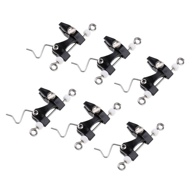 Almencla 10 Pcs Clip de Libération de Downtrigger pour Pêche, Kite, Outtrigger, Downtrigger 6 Pcs