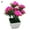 Pink, variant on SPRING PARK 1Pc Artificial Flower Potted Handmade Plant Bonsai Party Outdoor Garden Decoration
