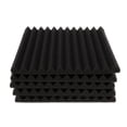 thumbnail image 4 of Tablero de espuma acústica para universal Tablero de aislamiento acústico de 30 *30 cm , Negro CUTICAT Panel de espuma acústica, 4 of 8