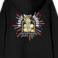 thumbnail image 4 of Pabst Blue Ribbon You Look Like You Need Men's Black Hoodie, 4 of 5