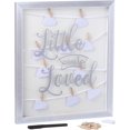 thumbnail image 2 of Kate & Milo Little and Loved Signature Frame, Unique Baby Gift, Modern Nursery Decor, Multi-color, One Size, 2 of 6