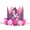 H, variant on Sparkling Half Birthday Crown Hair Clip for Girls Sequin Kids Hair Accessory for Party Celebrations & Dress-Up Play
