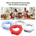 thumbnail image 5 of Silicone Mixing Bowl Protector Splatter Guard, 10 Inch Universal Fit for Stand Mixer Bowls, Reusable Non-Slip Baking Accessory, 5 of 10