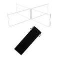 thumbnail image 4 of S SERENABLE Foldable Stand Metal with Carry Bag Box Stand Heavy Duty Luggage Rack Curved, 4 of 9