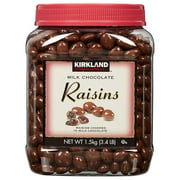 Kirkland Signature Raisins, Milk Chocolate, 3.4 Pounds