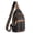 A-balck-brown, variant on Sling Bag for Women Crossbody Bags Fanny Pack Vegan Leather Chest Bag Travel Shoulder Belt Purse Backpack Gifts