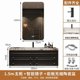 thumbnail image 1 of American Retro Oak Solid Wood Bathroom Cabinet Rock Ceramic Washbasin Luxury Bathroom Vanity Sink Cabinet  Bathroom Furniture My Lux Decor Round, 1 of 23