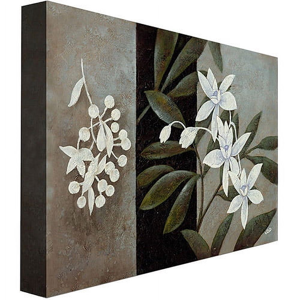 Trademark Fine Art "White Fresh" Canvas Wall Art by Rio