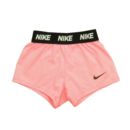 

Pre-owned Nike Girls Pink | White Athletic Shorts size: 3T