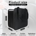 thumbnail image 2 of Foldable Car Trash Can, Collapsible Garbage Bin for Automotive, Hanging Waterproof Leakproof Storage Bag, 3.9 Gallon, 2 of 6