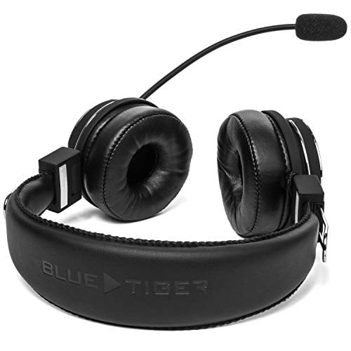 Blue Tiger Dual Elite Wireless Bluetooth Headset Premium Noise