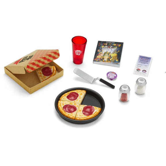 American Girl Pizza Hut BOOK IT! Set for 18 inch Dolls