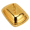 thumbnail image 2 of Fruit Bowl, Gold Fruit Tray Metal Material Easy To Clean With Lid For Desserts Gold,Silver, 2 of 8