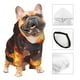 thumbnail image 3 of Balery Western Fire Cowboy Sudadera con Capucha para Perros Pequeños – Ropa para Mascotas, Disfraz para Perros y Gatos, Ideal para Fiestas y Cosplay-X-Large, 3 of 7