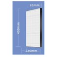 thumbnail image 3 of 3PCS Fit for Sharp Air Purifier Filter KC-D50 KC-E50 KC-F50 HEPA Filter Activated Carbon Filter, 3 of 5