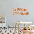 thumbnail image 2 of Sports Wall Decals for Children Playroom - Heart of Sports Basketball Basketball DIY & Creativity Boy Girl Bedroom Wall Sticker - Size: 30 In x 15 In, 2 of 5