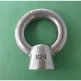 thumbnail image 2 of Stainless Steel 316 M24 Lifting Eye Nut 24mm Marine Grade, 2 of 5